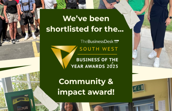 Exciting News &ndash; Shortlisted for Business Desk Awards South West 🎉