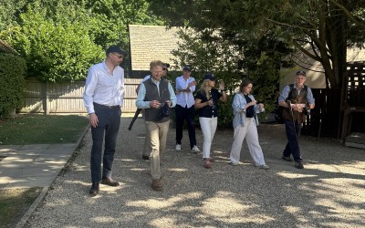 Land Department Hits the Mark with Successful Networking Shoot at Lady's Wood