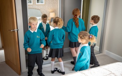 Local Pupils from Trinity CE Primary Join Redcliffe Homes to Officially Open Zephyr Place Show Home