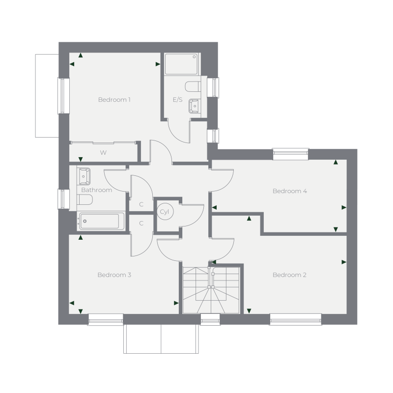 First Floor floorplan