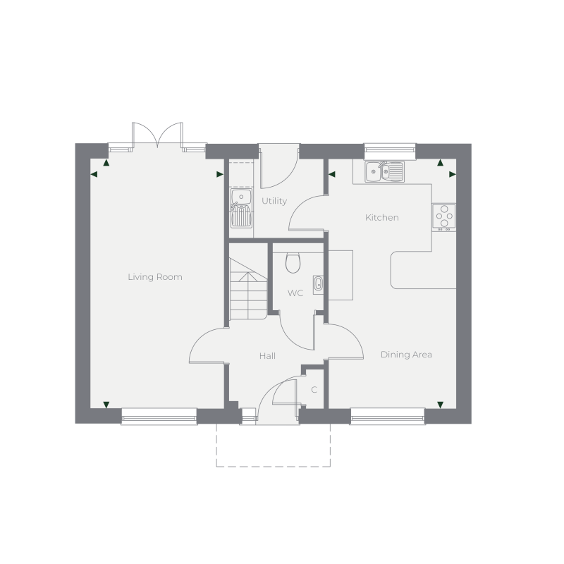 Ground Floor floorplan