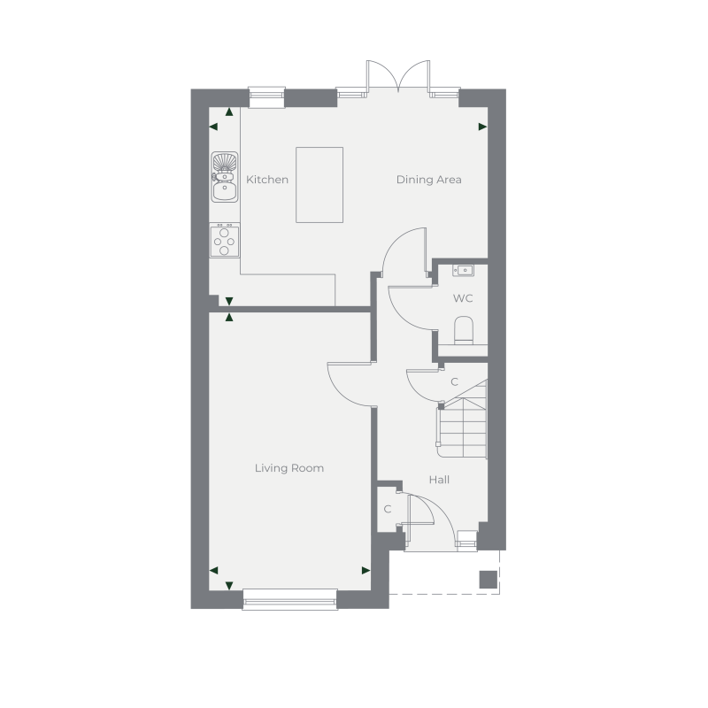 Ground Floor floorplan