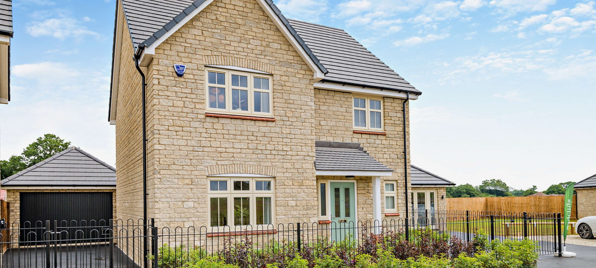 <h1>A new collection <br>of individually <br>designed homes.</h1>